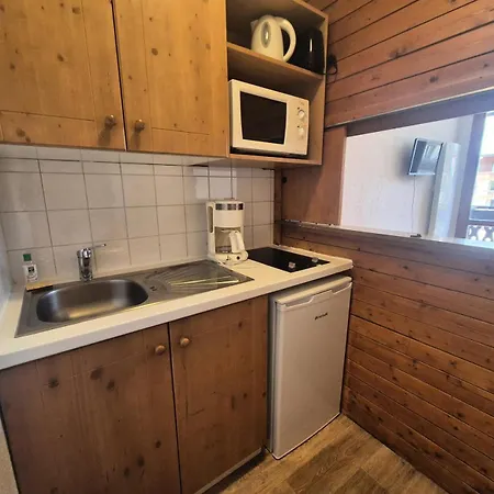 Rond Point Des Pistes C - Studio-proche Des Pistes-balcon Mae-7584 דירה טיגנס